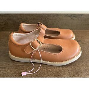Sweet Honey Leather T Strap Mary Jane Shoes Toddler Sz‎ 11 NWOT